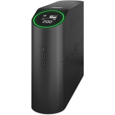 APC Back-UPS Pro Herní, 2200 VA, 1320 W, Tower, 230 V, 4× Schuko a 2× IEC C13 APC Back-UPS Pro Herní, 2200 VA, 1320 W, Tower, 230 V, 4× Schuko a 2× IEC C13
