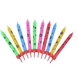 ARPEX Narodeninové sviečky – kvety – 10 ks – 11,5 cm ARPEX Narodeninové sviečky – kvety – 10 ks – 11,5 cm