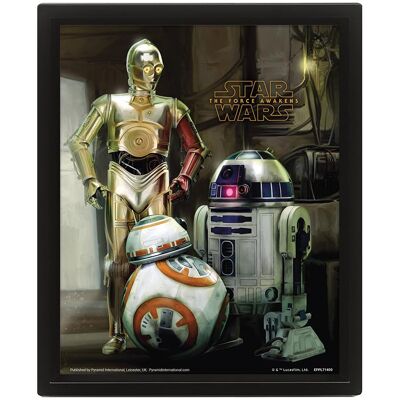 Pyramid Star Wars Droids 3D Pyramid Star Wars Droids 3D