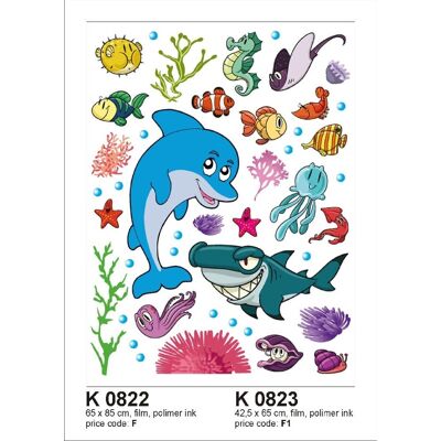 AG design K0822 Samolepiaca dekorácia DOLPHIN BIG 65 × 85 cm AG design K0822 Samolepiaca dekorácia DOLPHIN BIG 65 × 85 cm