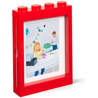 Lego fotorámček – červený Lego fotorámček – červený