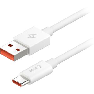 AlzaPower Core USB-A to USB-C Xiaomi Mi Turbo Charge 6 A 120 W 1 m biely AlzaPower Core USB-A to USB-C Xiaomi Mi Turbo Charge 6 A 120 W 1 m biely