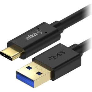 AlzaPower Core USB-A to USB-C 3.2 Gen 1 5Gbp 1m Black AlzaPower Core USB-A to USB-C 3.2 Gen 1 5Gbp 1m Black