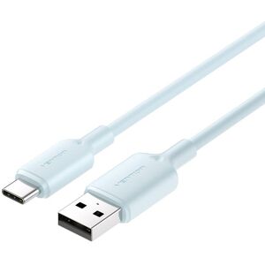Vention USB 2.0 A Male to C Male 3A Cable 1M Blue PVC Type Vention USB 2.0 A Male to C Male 3A Cable 1M Blue PVC Type