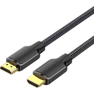 Vention Cotton Braided 4K HDMI Male to Male Cable 3 m Black Vention Cotton Braided 4K HDMI Male to Male Cable 3 m Black
