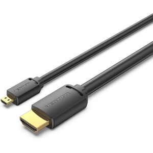 Vention HDMI-D Male to HDMI-A Male 4K HD Cable 3 m Black Vention HDMI-D Male to HDMI-A Male 4K HD Cable 3 m Black