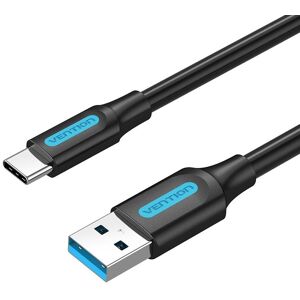Vention USB 3.0 to USB-C Cable 1M Black PVC Type Vention USB 3.0 to USB-C Cable 1M Black PVC Type
