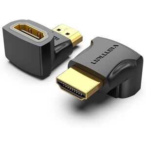 Vention HDMI 90 Degree Male to Female Adaptér Black Vention HDMI 90 Degree Male to Female Adaptér Black