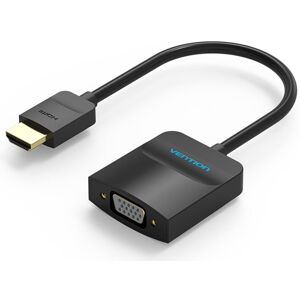 Vention HDMI to VGA Converter 0.15m Black Vention HDMI to VGA Converter 0.15m Black