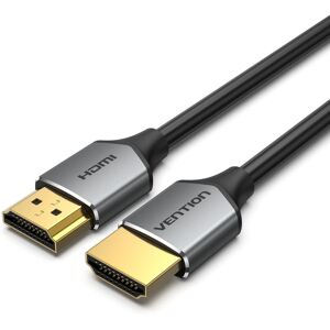 Vention Ultra Thin HDMI Male to Male HD Cable 1M Gray Aluminum Alloy Type Vention Ultra Thin HDMI Male to Male HD Cable 1M Gray Aluminum Alloy Type
