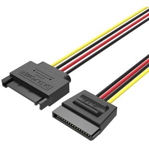 Vention SATA 15P Power Extension Cable 0.3m Black Vention SATA 15P Power Extension Cable 0.3m Black
