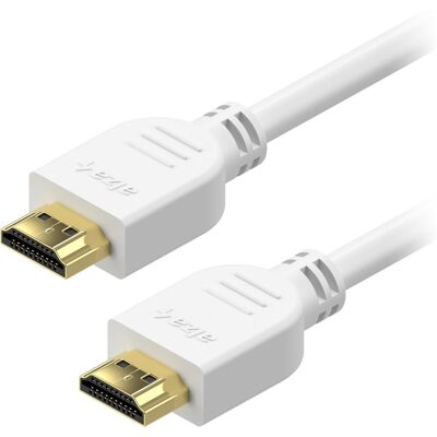 AlzaPower Core HDMI 1.4 High Speed 4K 1 m biely AlzaPower Core HDMI 1.4 High Speed 4K 1 m biely