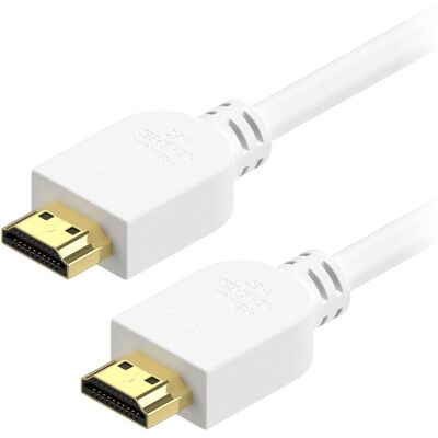 AlzaPower Core Premium HDMI 2.0 High Speed 4K 3m biely AlzaPower Core Premium HDMI 2.0 High Speed 4K 3m biely