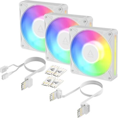 Arctic BioniX P12 A-RGB White 3 ks v balení Arctic BioniX P12 A-RGB White 3 ks v balení