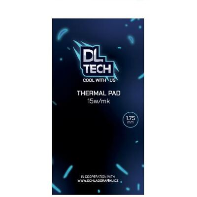 DLTech Thermal Pad 90 × 50 × 1,75 mm 15 W/mK DLTech Thermal Pad 90 × 50 × 1,75 mm 15 W/mK