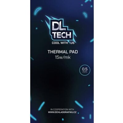DLTech Thermal Pad 90 × 50 × 0,5 mm 15 W/mK DLTech Thermal Pad 90 × 50 × 0,5 mm 15 W/mK