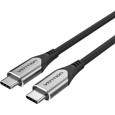 Vention Nylon Braided Type-C (USB-C) Cable (4K/PD/60 W/5 Gbps/3 A) 1,5 m Gray Vention Nylon Braided Type-C (USB-C) Cable (4K/PD/60 W/5 Gbps/3 A) 1,5 m Gray