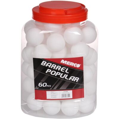 Merco Barrel Popular loptičky na stolný tenis Merco Barrel Popular loptičky na stolný tenis