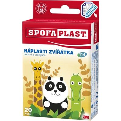 3M™ Spofaplast® 114 zvieratká, 20 ks 3M™ Spofaplast® 114 zvieratká, 20 ks