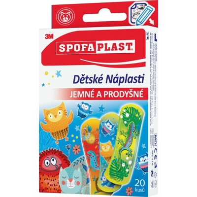 3M™ Spofaplast® 116 Detské náplasti, 72 × 25 mm, 20 ks 3M™ Spofaplast® 116 Detské náplasti, 72 × 25 mm, 20 ks