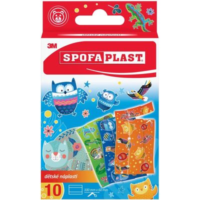 3M Spofaplast 117 Detské náplasti 10 cm × 6 cm 3M Spofaplast 117 Detské náplasti 10 cm × 6 cm