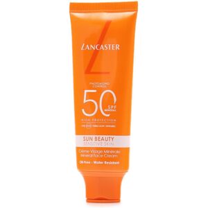 LANCASTER Sun Beauty Sensitive Skin Mineral Face Cream SPF50 50 ml LANCASTER Sun Beauty Sensitive Skin Mineral Face Cream SPF50 50 ml