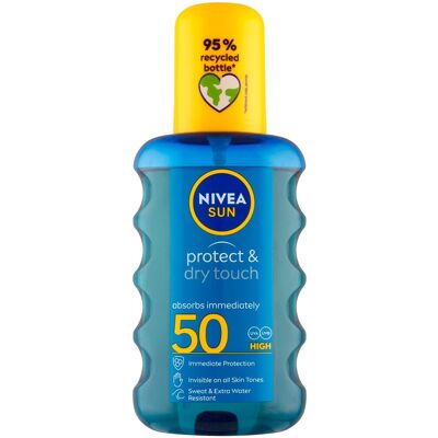 NIVEA Sun Protect & Dry Invisible Spray SPF 50, 200 ml NIVEA Sun Protect & Dry Invisible Spray SPF 50, 200 ml