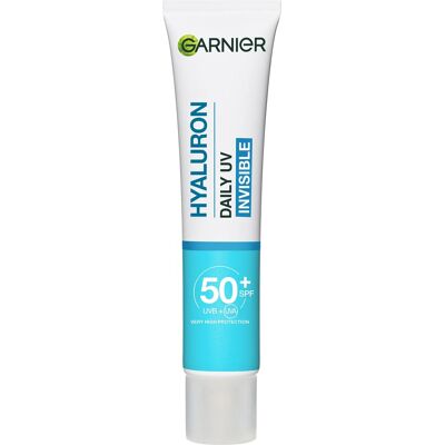 GARNIER Hyaluron+ UV Fluid SPF 50+ Invisible 40 ml GARNIER Hyaluron+ UV Fluid SPF 50+ Invisible 40 ml