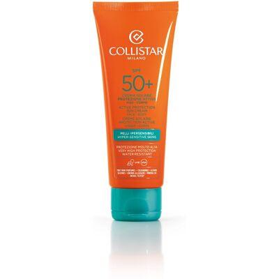 Collistar Active Protection Sun Cream Face-Body SPF 50+ 100 ml Collistar Active Protection Sun Cream Face-Body SPF 50+ 100 ml