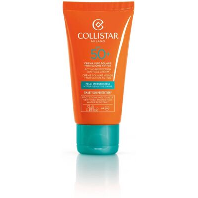 Collistar Active Protection Sun Face Cream SPF 50+ 50 ml Collistar Active Protection Sun Face Cream SPF 50+ 50 ml