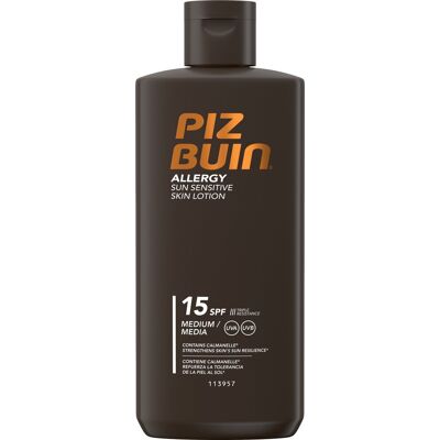 PIZ BUIN Allergy Sun Sensitive Skin Lotion SPF15 200 ml PIZ BUIN Allergy Sun Sensitive Skin Lotion SPF15 200 ml