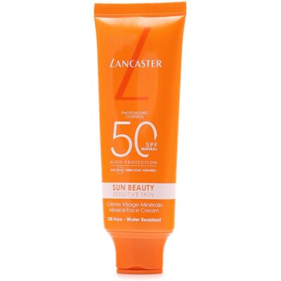 LANCASTER Sun Beauty Sensitive Skin Mineral Face Cream SPF50 50 ml LANCASTER Sun Beauty Sensitive Skin Mineral Face Cream SPF50 50 ml