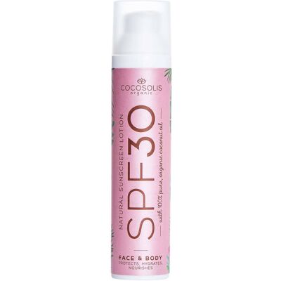COCOSOLIS Natural Sunscreen Lotion SPF 30 100 g COCOSOLIS Natural Sunscreen Lotion SPF 30 100 g