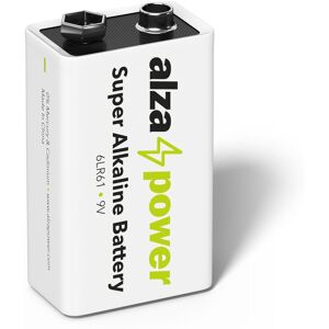 AlzaPower Super Alkaline 6LR61 (9 V) 1 ks AlzaPower Super Alkaline 6LR61 (9 V) 1 ks