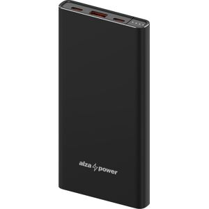 AlzaPower Metal Gen2 10000 mAh Power Delivery (22,5 W) čierna AlzaPower Metal Gen2 10000 mAh Power Delivery (22,5 W) čierna