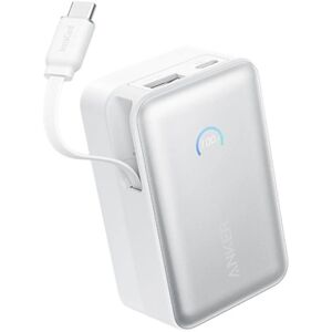 Anker Nano 10000 mAh, 45 W s káblom USB-C biela Anker Nano 10000 mAh, 45 W s káblom USB-C biela