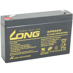 LONG batéria 6 V 8,5 Ah F2 HighRate (WP634W) LONG batéria 6 V 8,5 Ah F2 HighRate (WP634W)