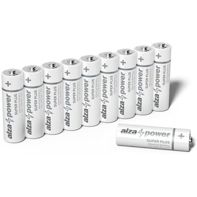 AlzaPower Super Plus Alkaline LR6 (AA) 10 ks AlzaPower Super Plus Alkaline LR6 (AA) 10 ks