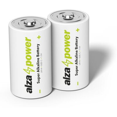 AlzaPower Super Alkaline LR14 (C) 2 ks AlzaPower Super Alkaline LR14 (C) 2 ks