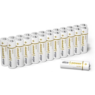AlzaPower Ultra Alkaline LR6 (AA) 24 ks v eko-boxe AlzaPower Ultra Alkaline LR6 (AA) 24 ks v eko-boxe