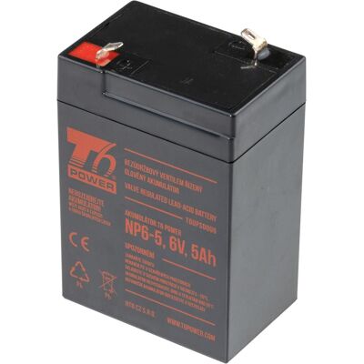 T6 Power NP6-5, 6 V, 5 Ah T6 Power NP6-5, 6 V, 5 Ah