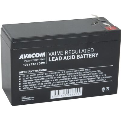 AVACOM batéria 12 V 9 Ah F2 HighRate AVACOM batéria 12 V 9 Ah F2 HighRate