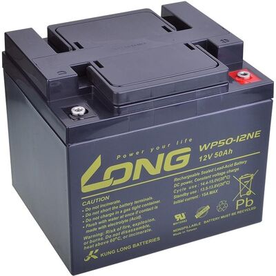 Long 12 V 50 Ah olovený akumulátor DeepCycle AGM M6 (WP50-12NE) Long 12 V 50 Ah olovený akumulátor DeepCycle AGM M6 (WP50-12NE)
