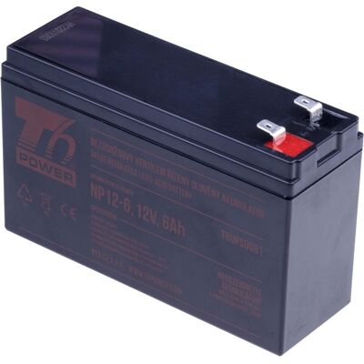 Sada batérií T6 Power pre záložný zdroj APC RBC106, VRLA, 12 V Sada batérií T6 Power pre záložný zdroj APC RBC106, VRLA, 12 V
