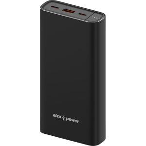 AlzaPower Metal Gen2 20000 mAh Power Delivery (22,5 W) čierna AlzaPower Metal Gen2 20000 mAh Power Delivery (22,5 W) čierna