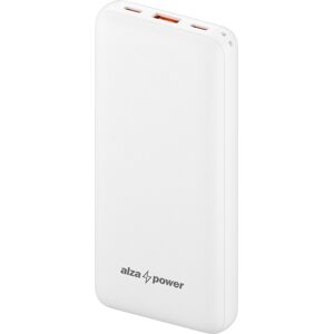 AlzaPower Onyx Gen2 20000 mAh Power Delivery (22,5 W) biela AlzaPower Onyx Gen2 20000 mAh Power Delivery (22,5 W) biela