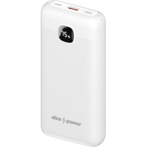 AlzaPower Garnet 20 000 mAh Power Delivery (22,5 W) biela AlzaPower Garnet 20 000 mAh Power Delivery (22,5 W) biela
