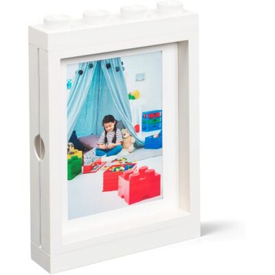 Lego fotorámček – biely Lego fotorámček – biely