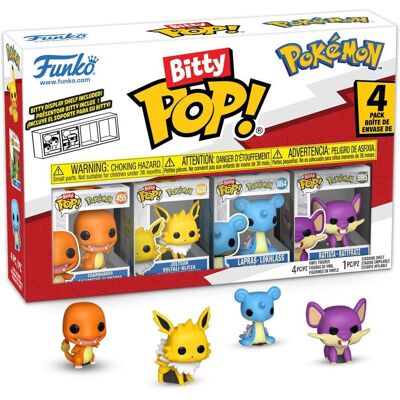 Funko Pop! Pokémon Bitty 4-Pack Series 2 2,5 cm Funko Pop! Pokémon Bitty 4-Pack Series 2 2,5 cm