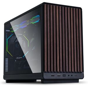Lian-Li A3-mATX Black (Wooden Front + Glass) Lian-Li A3-mATX Black (Wooden Front + Glass)
